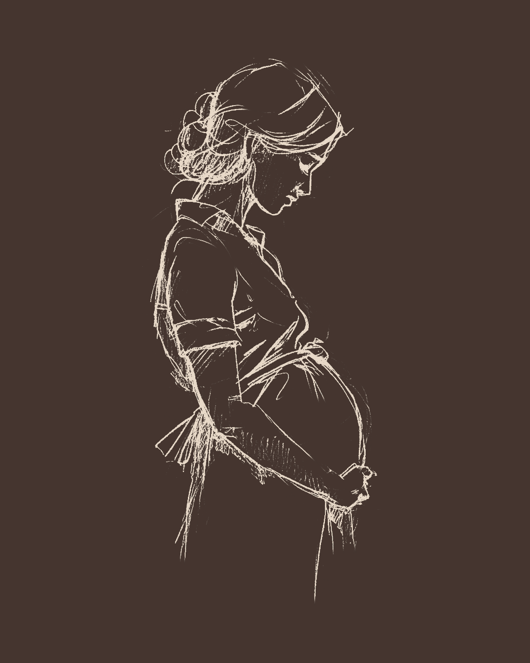 Illustration on ink-soft